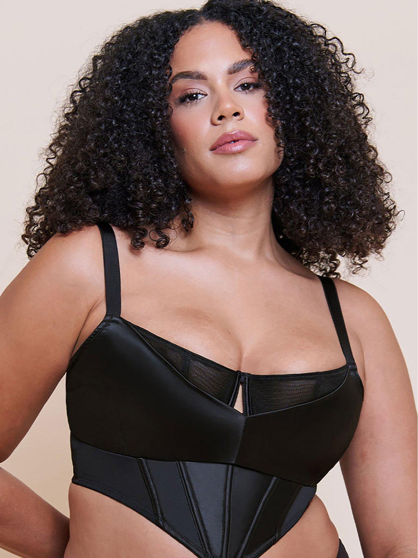 Curvy Kate Curvy Kate Unapologetic Longline Balcony Bra (second Sizes) - Black