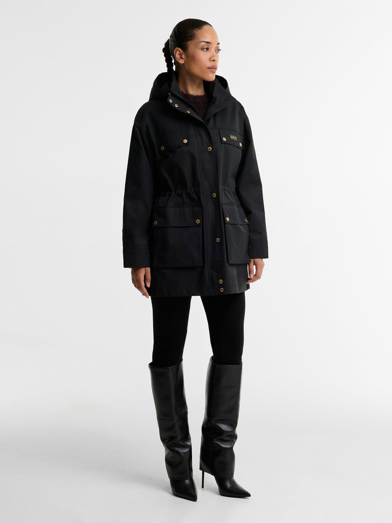 Image 3 of 4 of Barbour International Molina Showerproof Jacket - Black