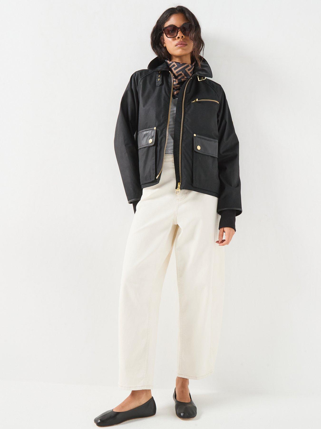 Image 3 of 6 of Barbour International Donnington Wax Jacket