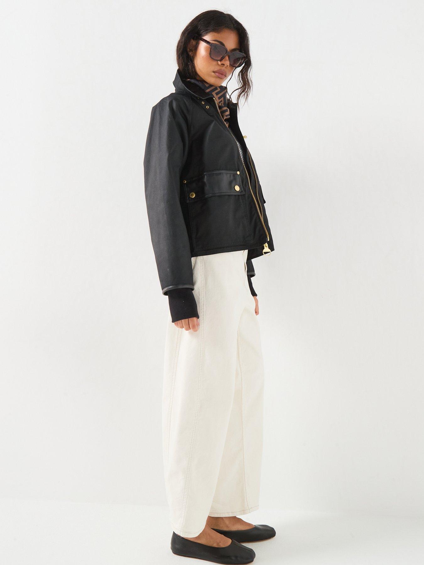 Image 4 of 6 of Barbour International Donnington Wax Jacket