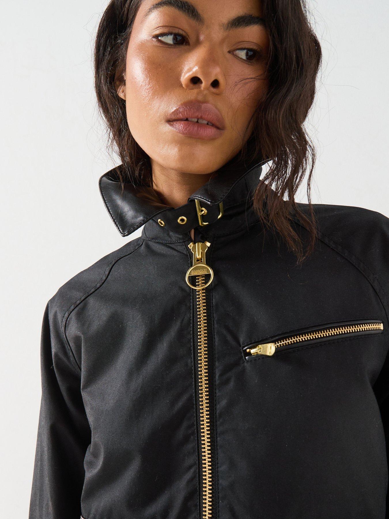 Image 5 of 6 of Barbour International Donnington Wax Jacket