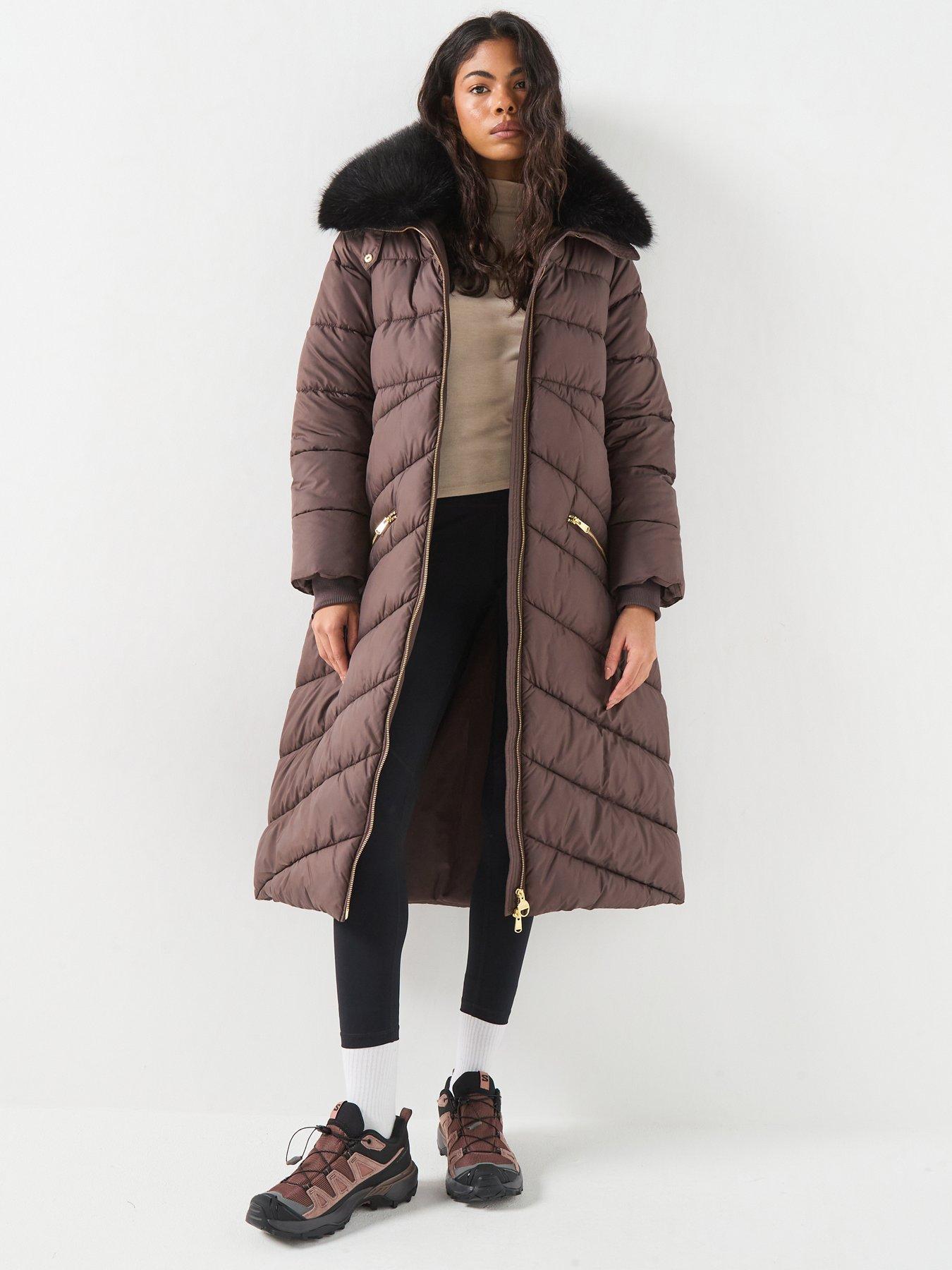 Image 1 of 6 of Barbour International Longline Cyrus Puffer Jacket