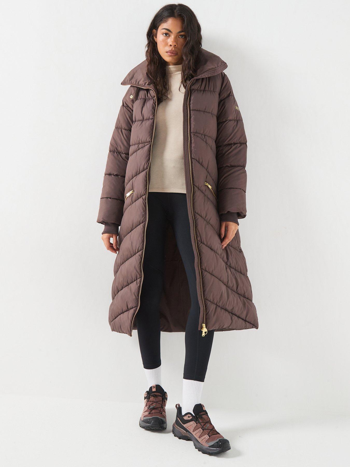 Image 4 of 6 of Barbour International Longline Cyrus Puffer Jacket