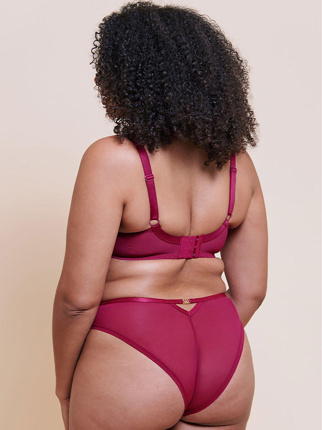 Image 2 of 6 of Curvy Kate Curvy Kate Heartstopper Deep Plunge Bra (second Sizes) - Sangria