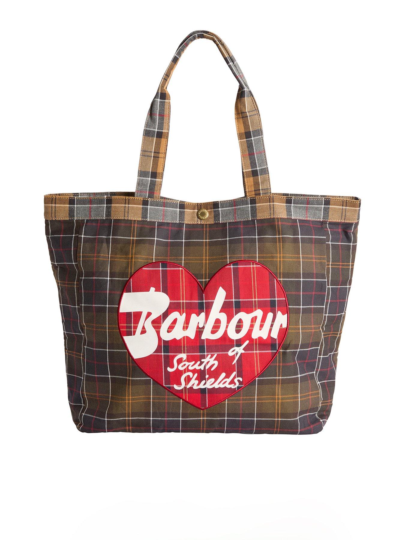 Barbour Heart Tote Bag