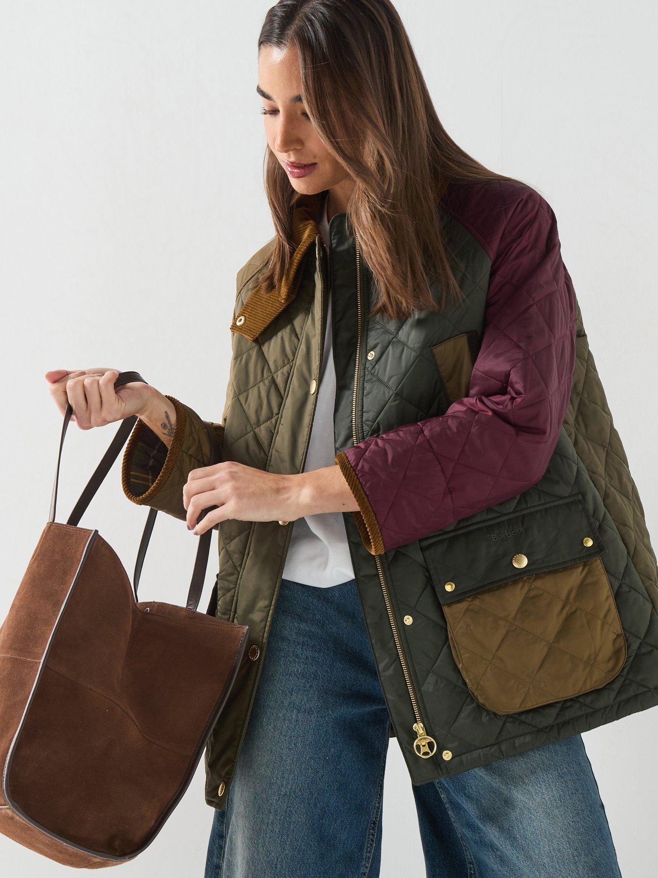 Image 1 of 6 of Barbour Patchwork Bedale Quilted Jacket