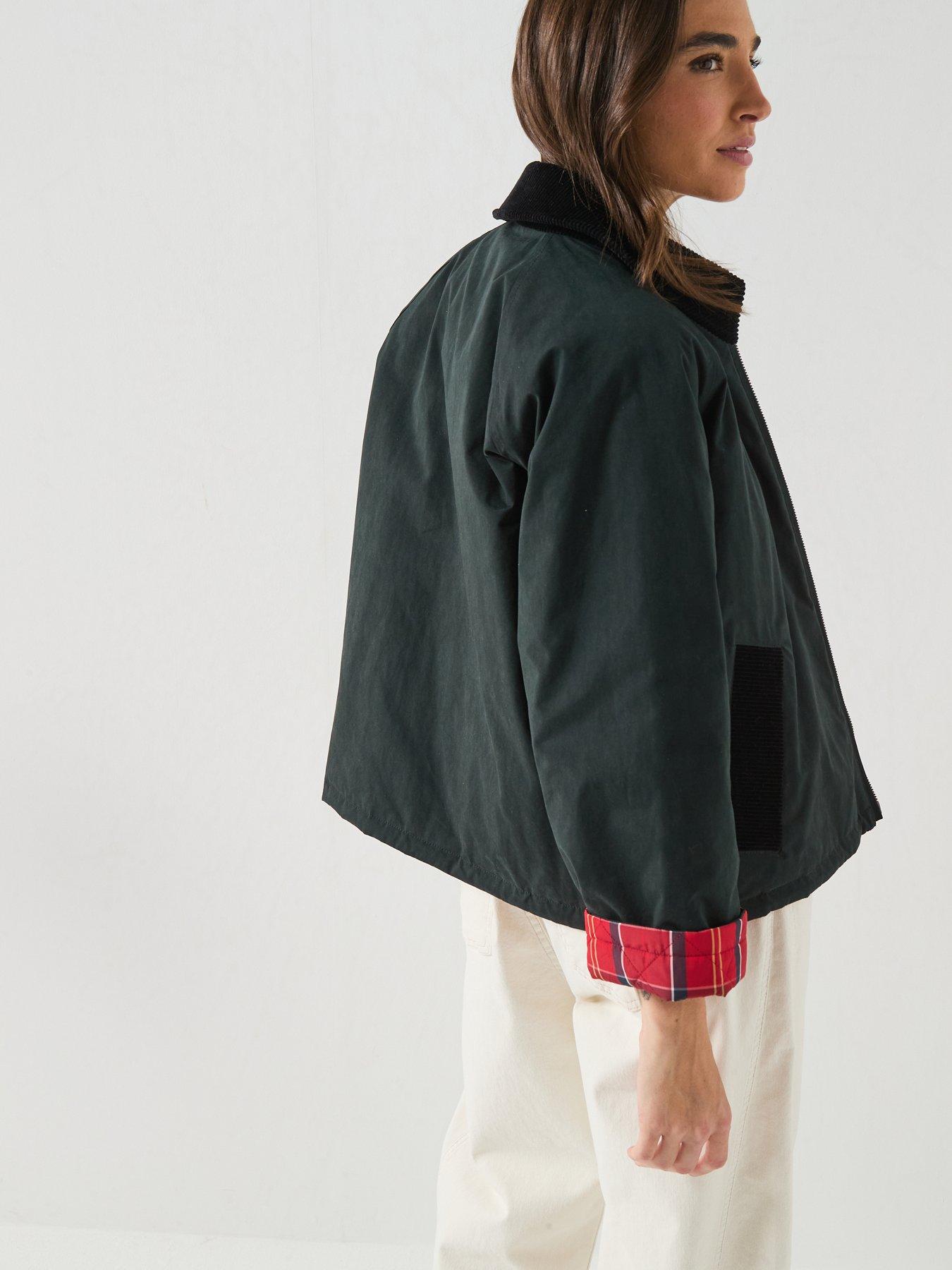 Image 2 of 6 of Barbour Dawn Reversible Casual Jacket - Black