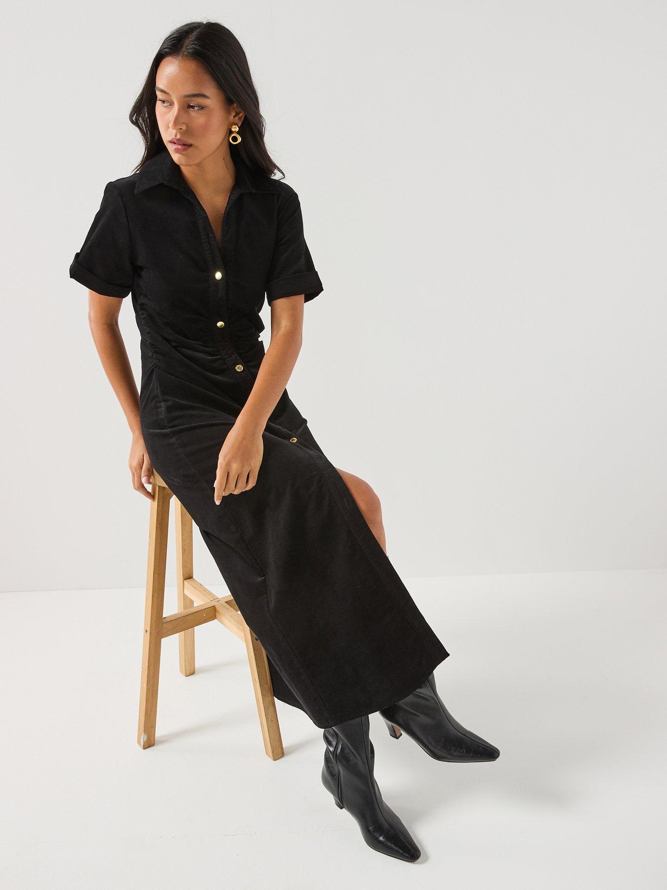 Barbour International BIntl Kenna Maxi Dress - Black