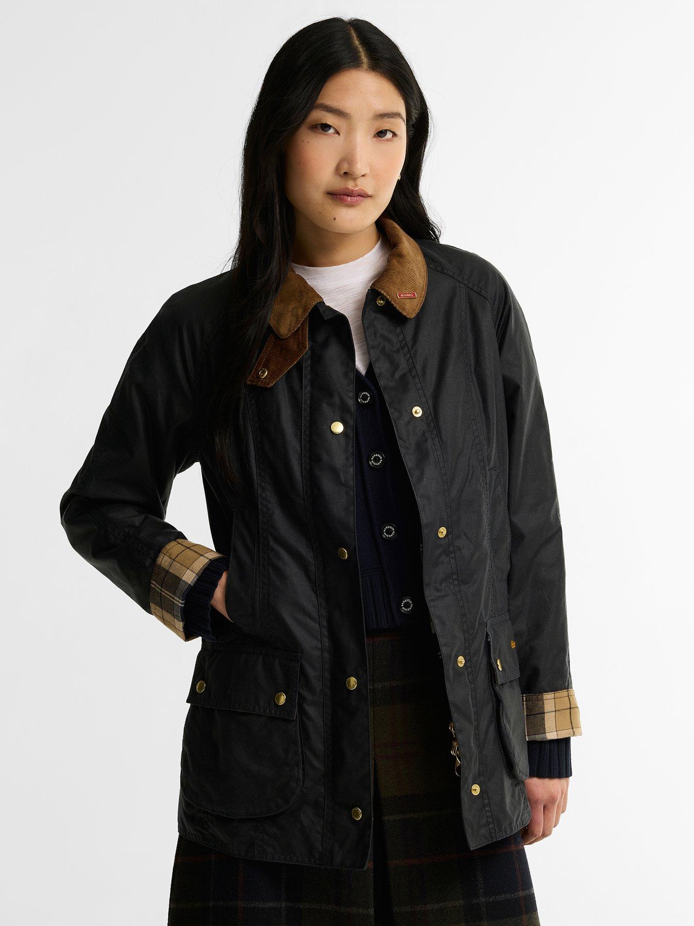 Image 1 of 6 of Barbour Icons Beadnell Wax Jacket