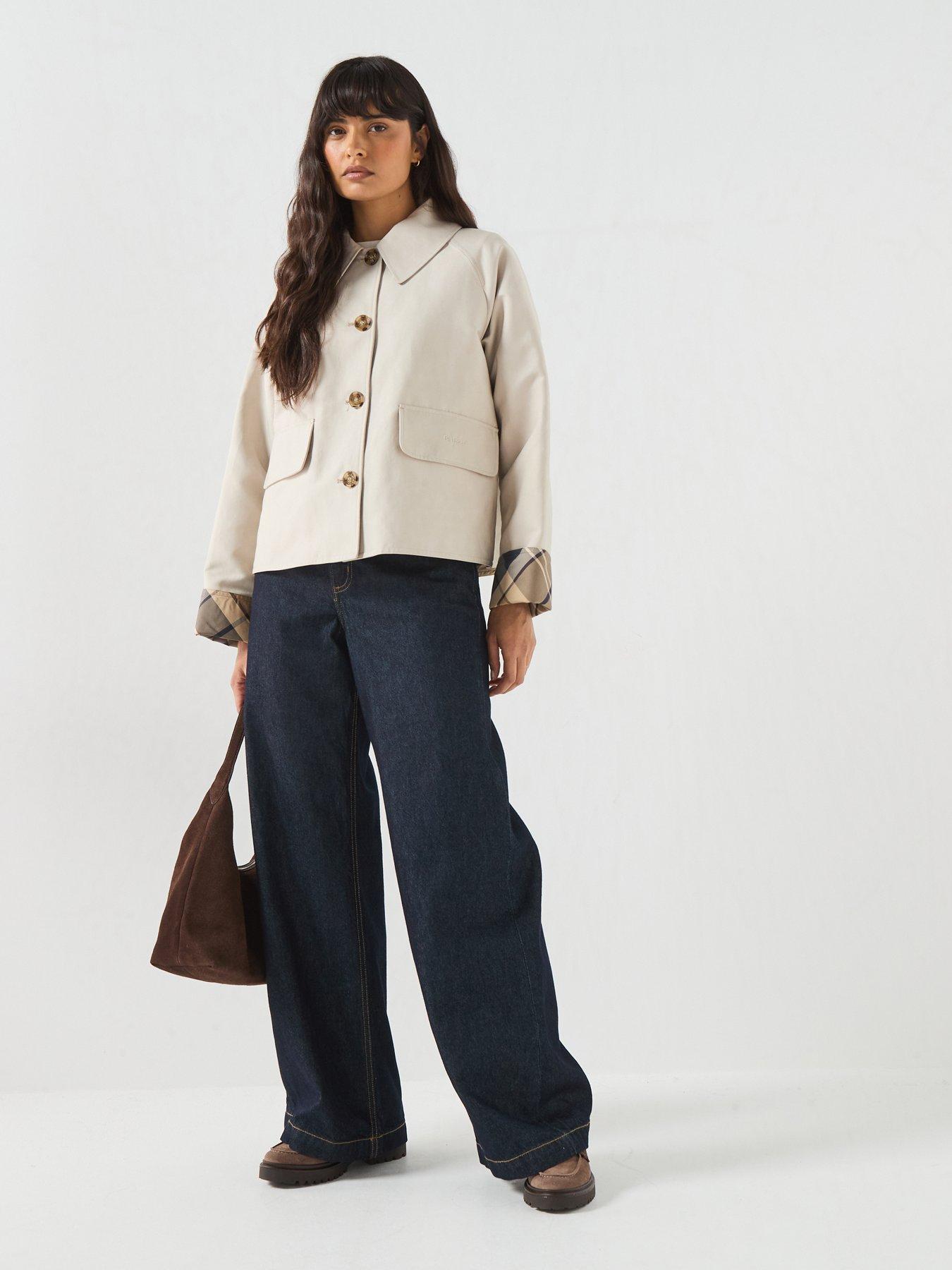 Image 3 of 6 of Barbour Delilah Showerproof Jacket - Cream