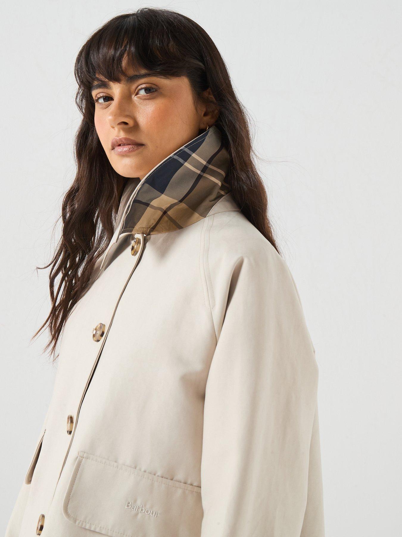 Image 4 of 6 of Barbour Delilah Showerproof Jacket - Cream