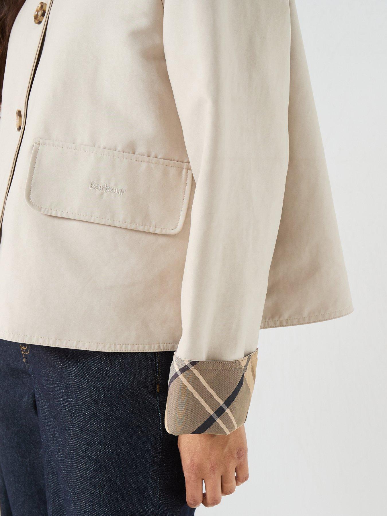 Image 6 of 6 of Barbour Delilah Showerproof Jacket - Cream
