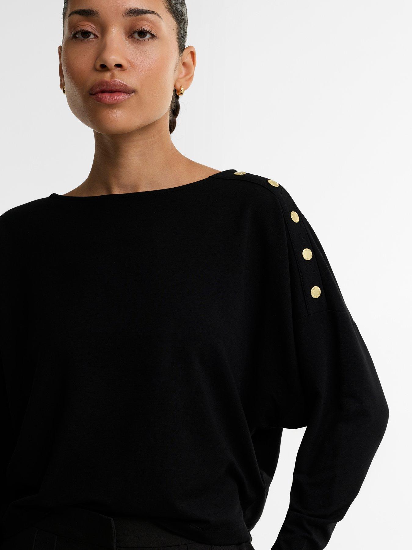 Image 3 of 4 of Barbour International Cyrus Top - Black