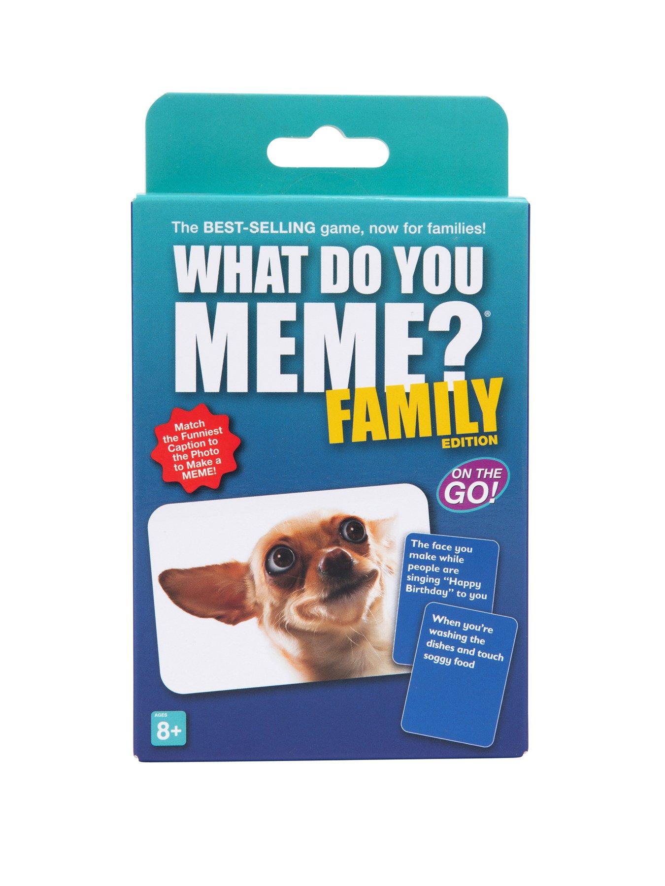 What Do You Meme Family Travel Edition