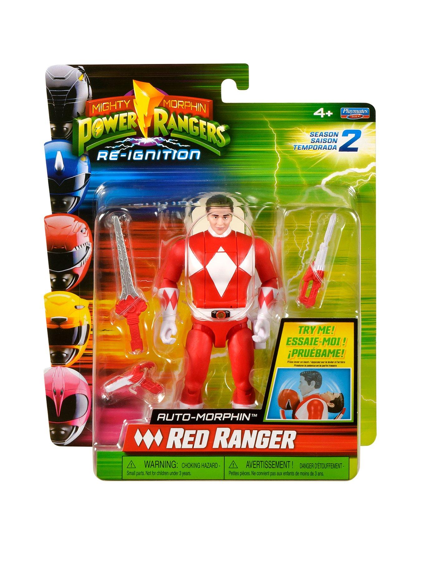 MMPR Mighty Morphin Power Rangers Auto Red Ranger