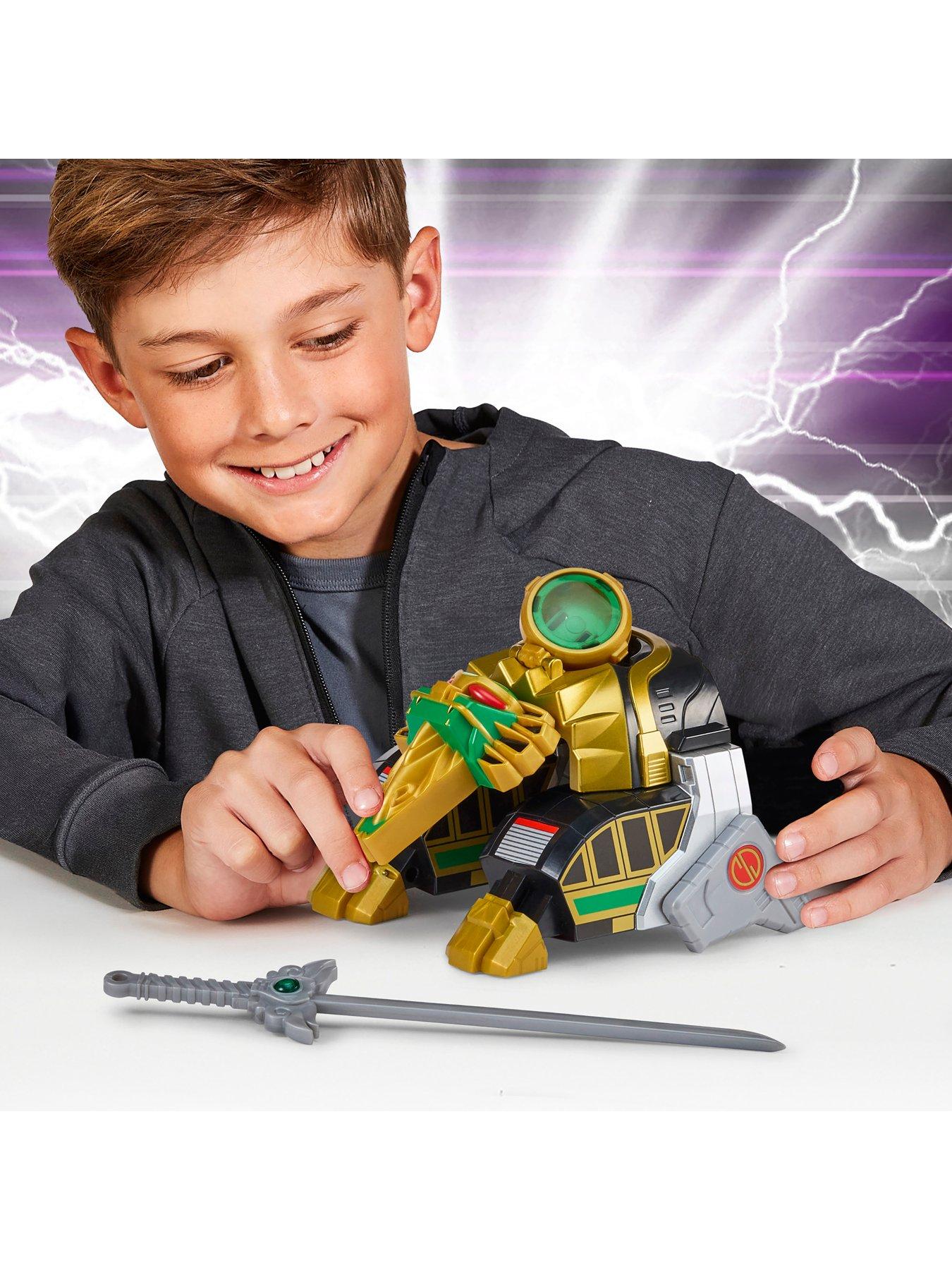 Image 4 of 7 of MMPR Mighty Morphin Power Rangers Combinable Thunderzord Lion