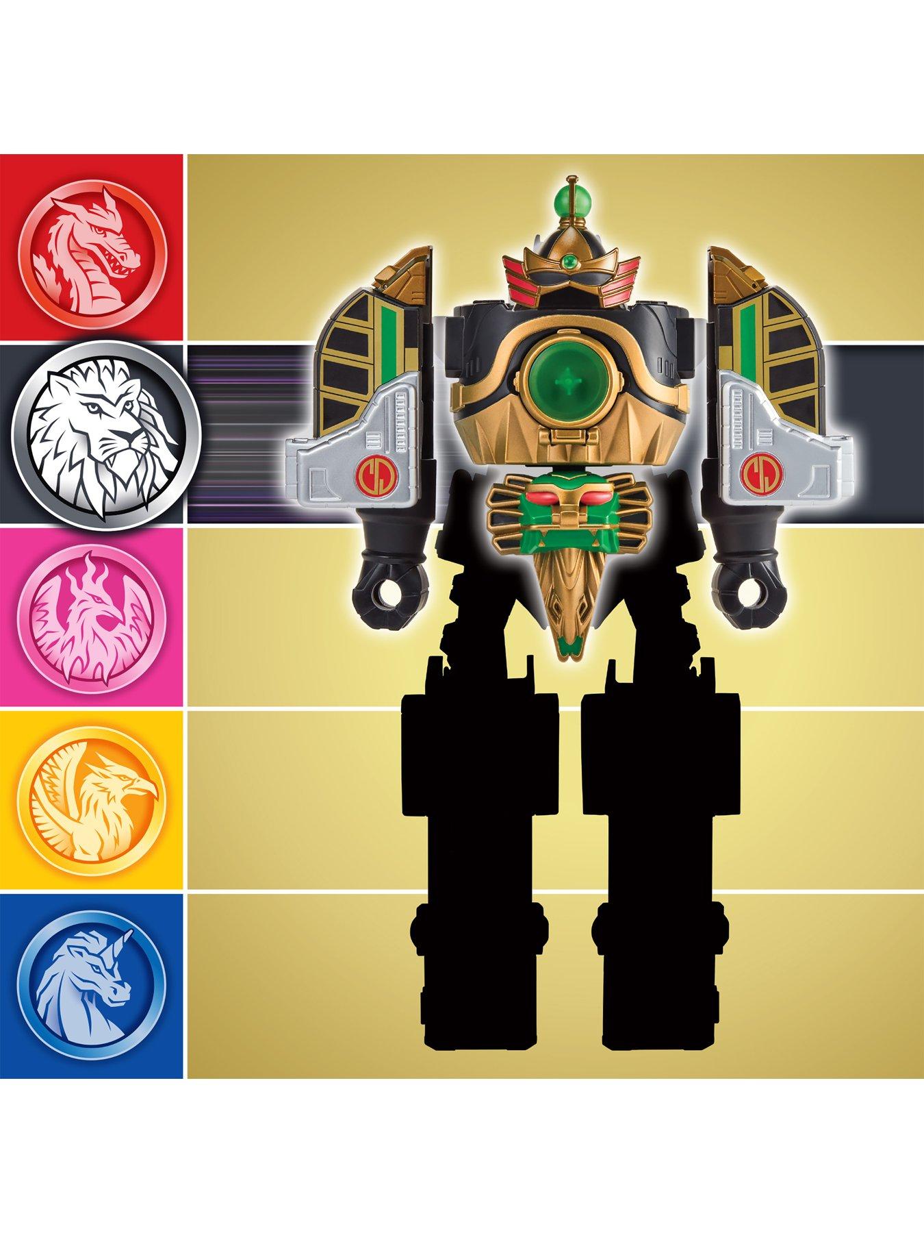 Image 6 of 7 of MMPR Mighty Morphin Power Rangers Combinable Thunderzord Lion