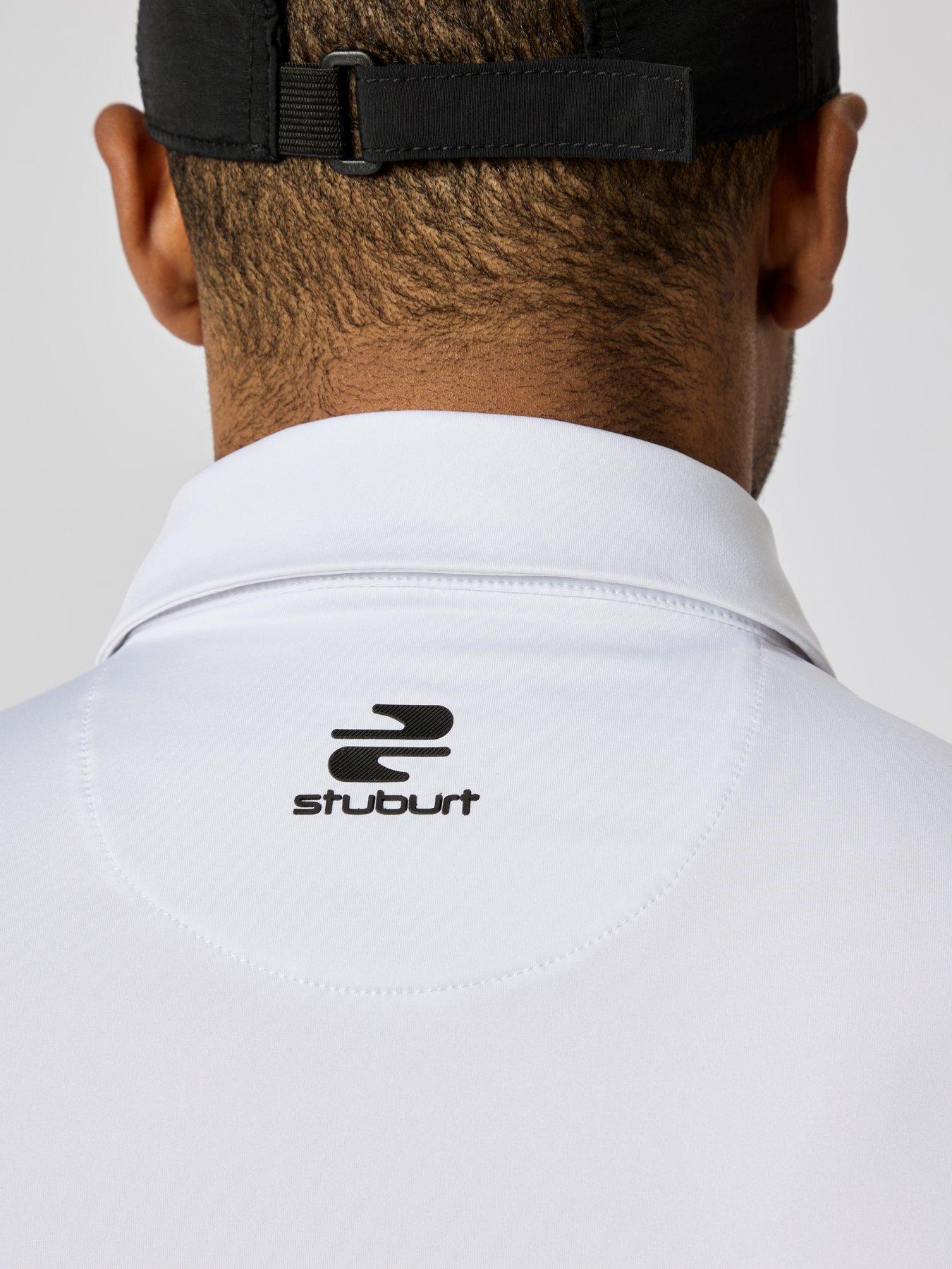 Image 2 of 6 of Stuburt Mens Golf Urban Performance Polo - White