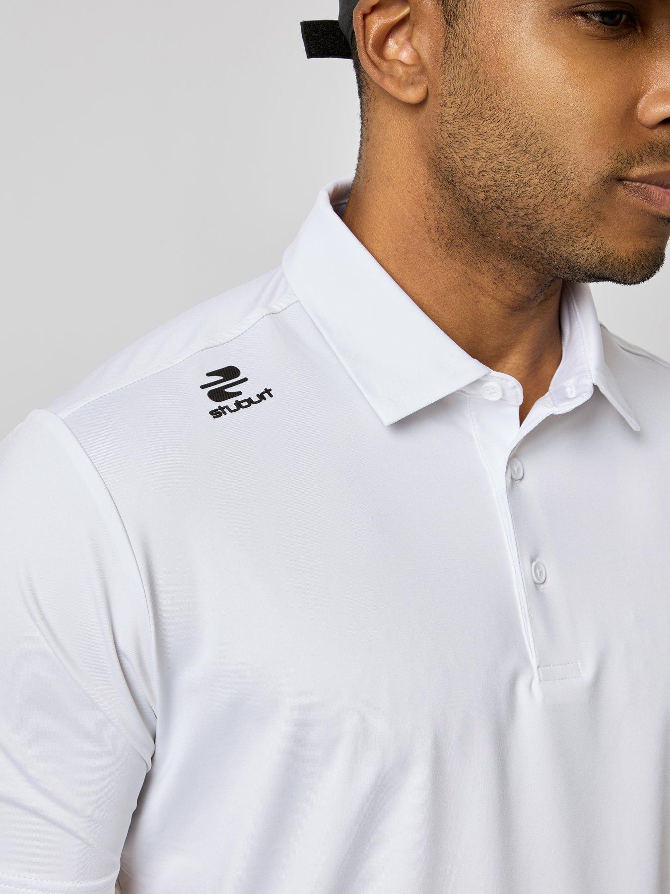 Image 3 of 6 of Stuburt Mens Golf Urban Performance Polo - White