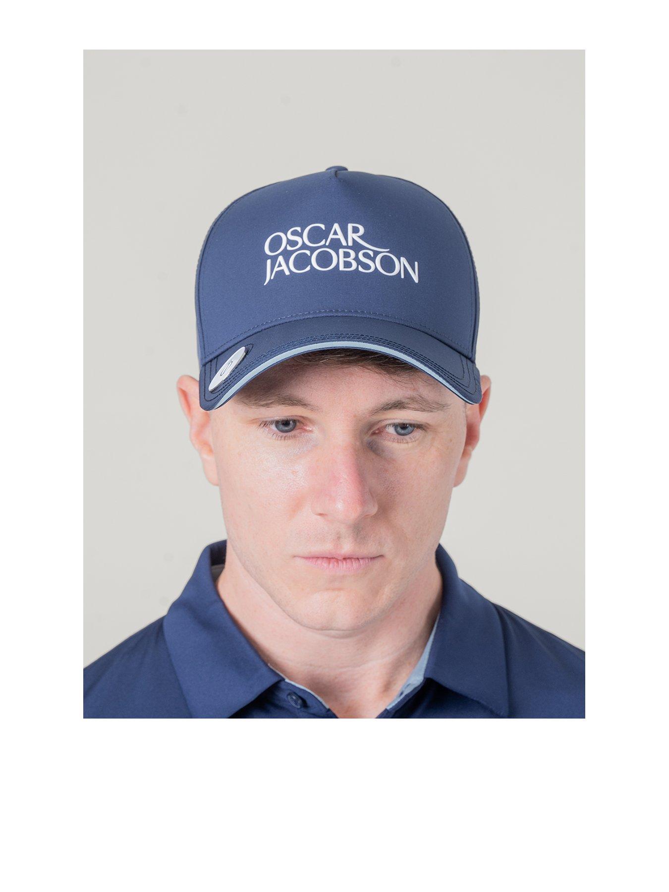 Oscar Jacobson Mens Golf Hornsey Cap - Navy