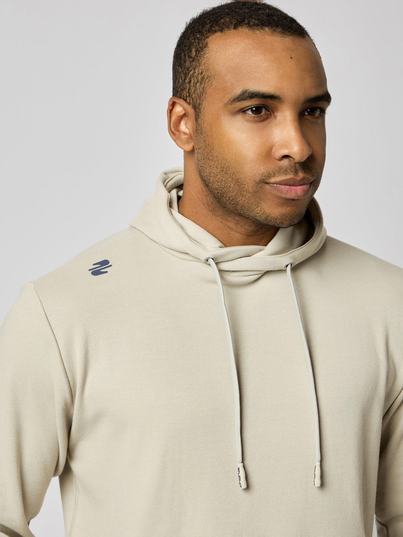 Stuburt Mens Golf Bae Hoodie - Off White