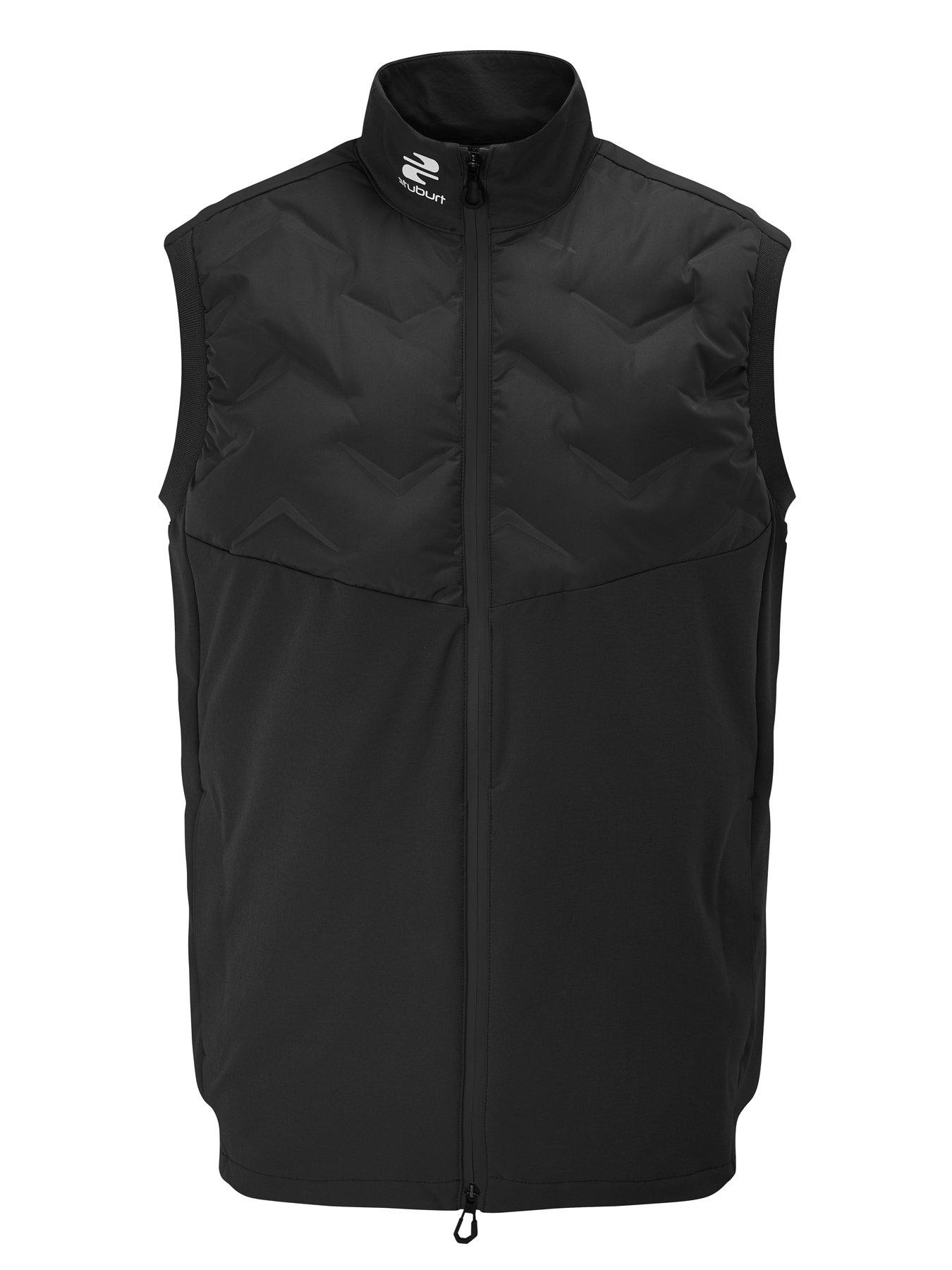 Stuburt Mens Golf Dunlin Padded Gilet - Black