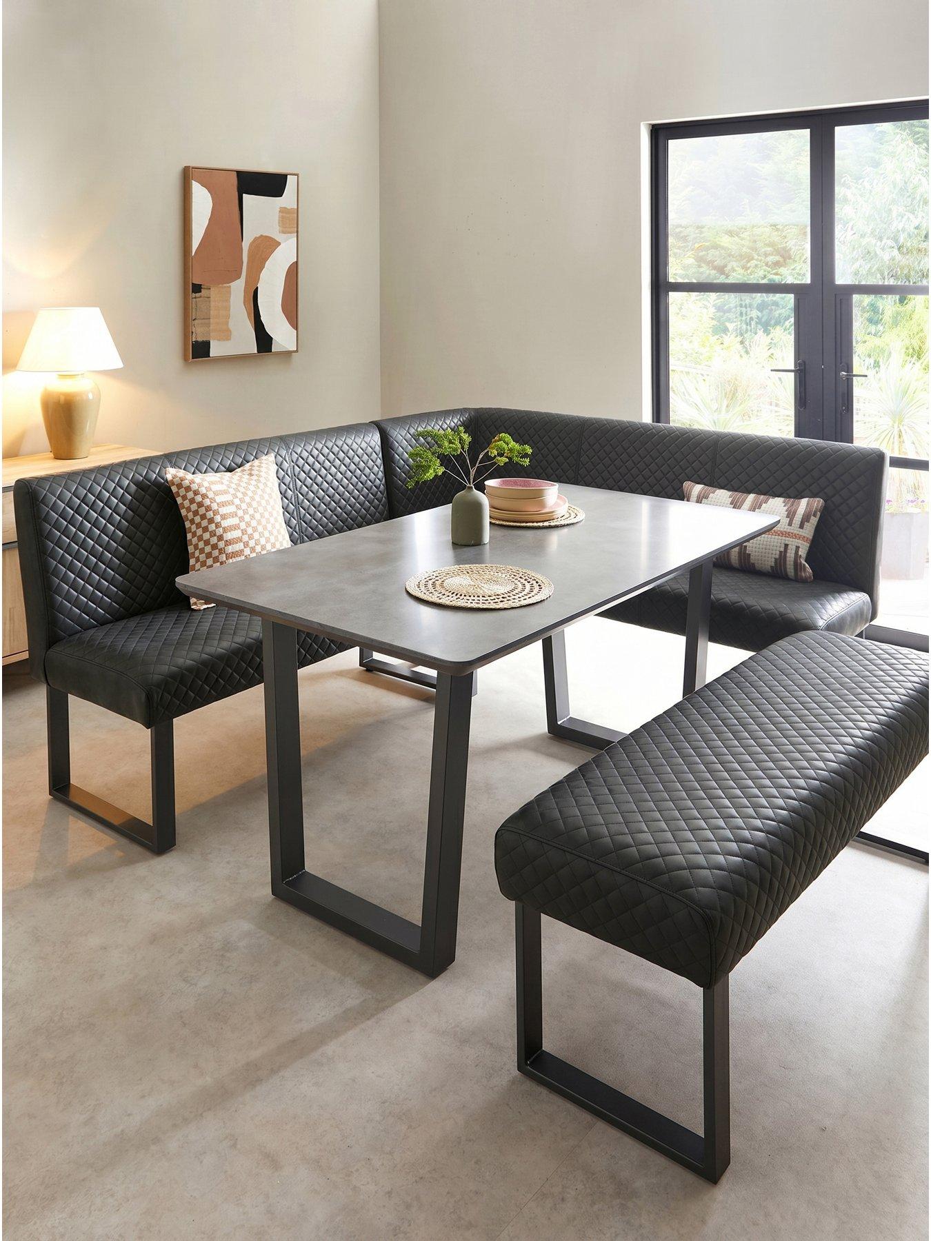 The Very Collection Bromley Corner Dining Bench Set