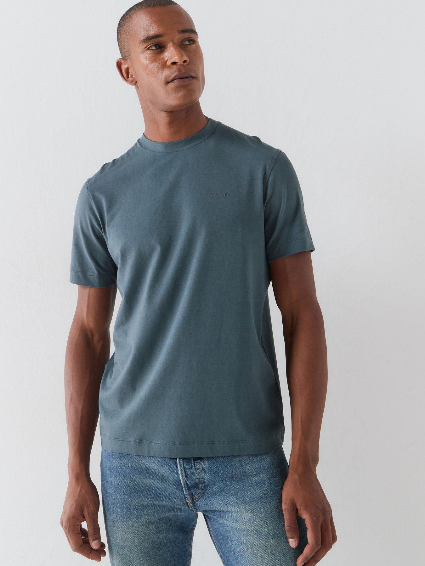 Belstaff Alloy T-Shirt, Dark Blue, Size S, Men