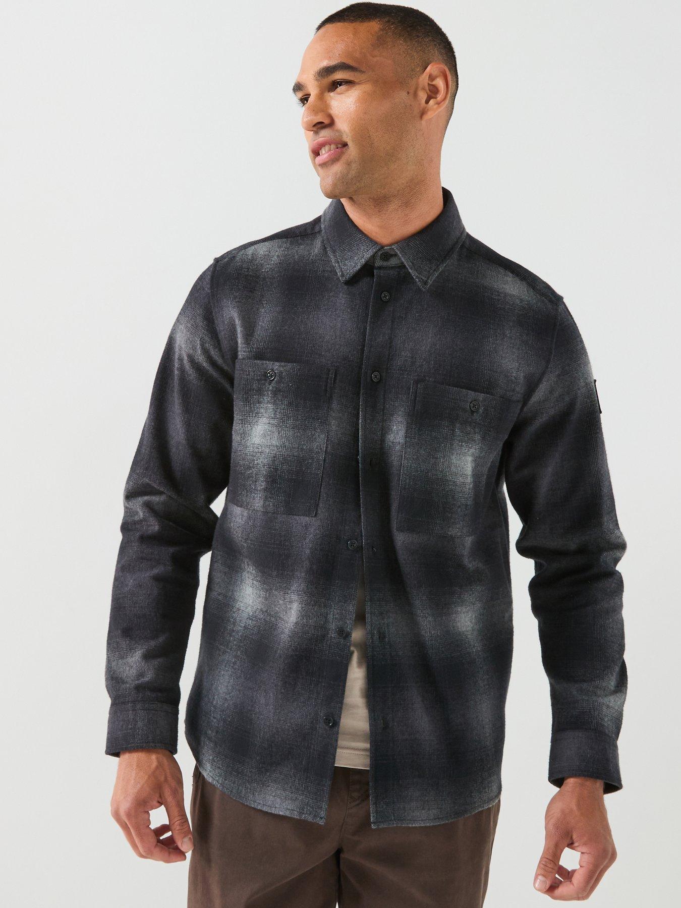Belstaff Ravine Cotton Corduroy Shirt - Dark Blue