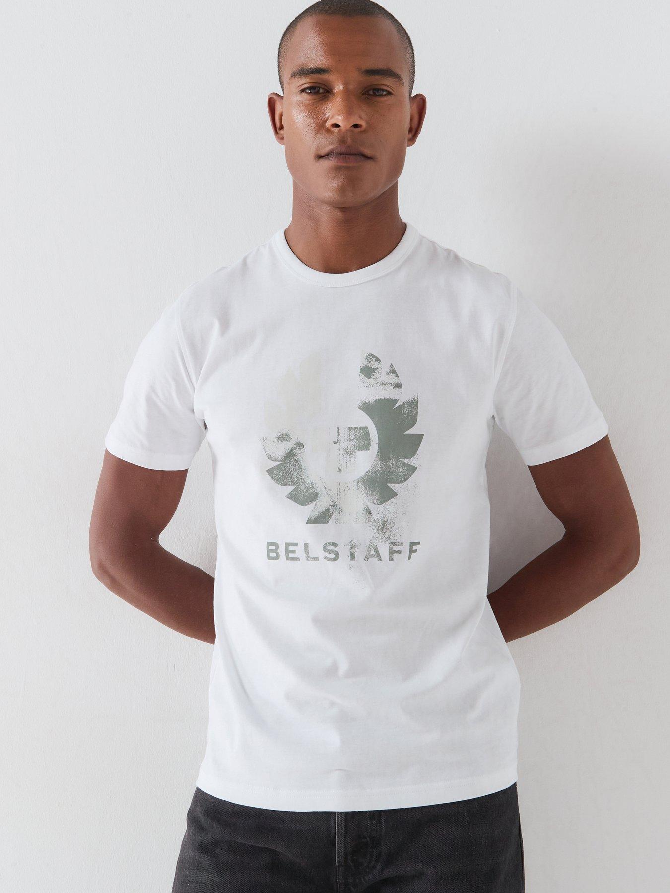 Belstaff Blur Graphic T-Shirt - White