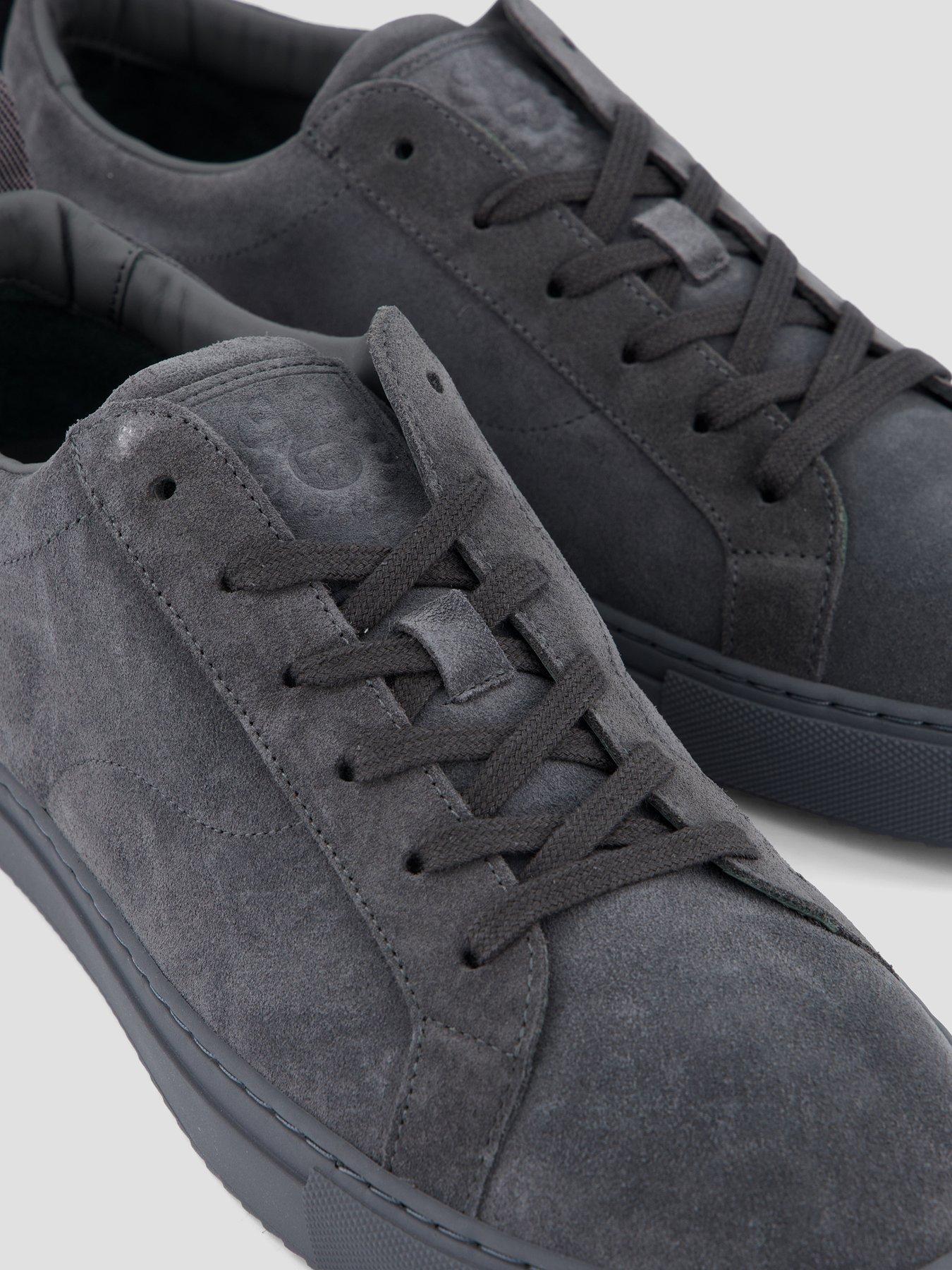 Image 5 of 7 of Belstaff Fleming Suede Trainers - Dark Grey