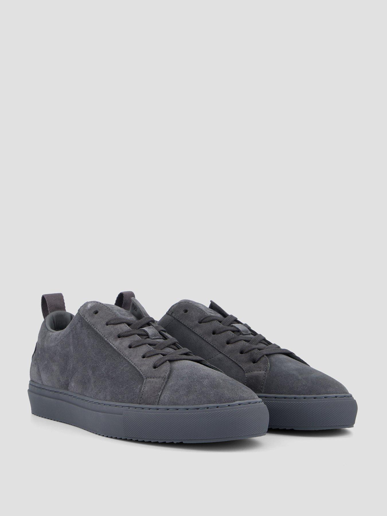 Image 6 of 7 of Belstaff Fleming Suede Trainers - Dark Grey