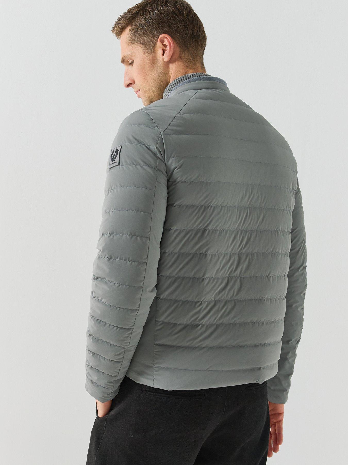Image 2 of 6 of Belstaff Mens Chassis Padded Stretch Jacket - Grey