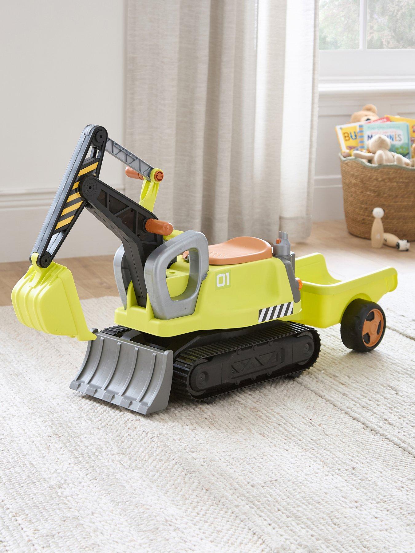 Foot to Floor Ride on Digger