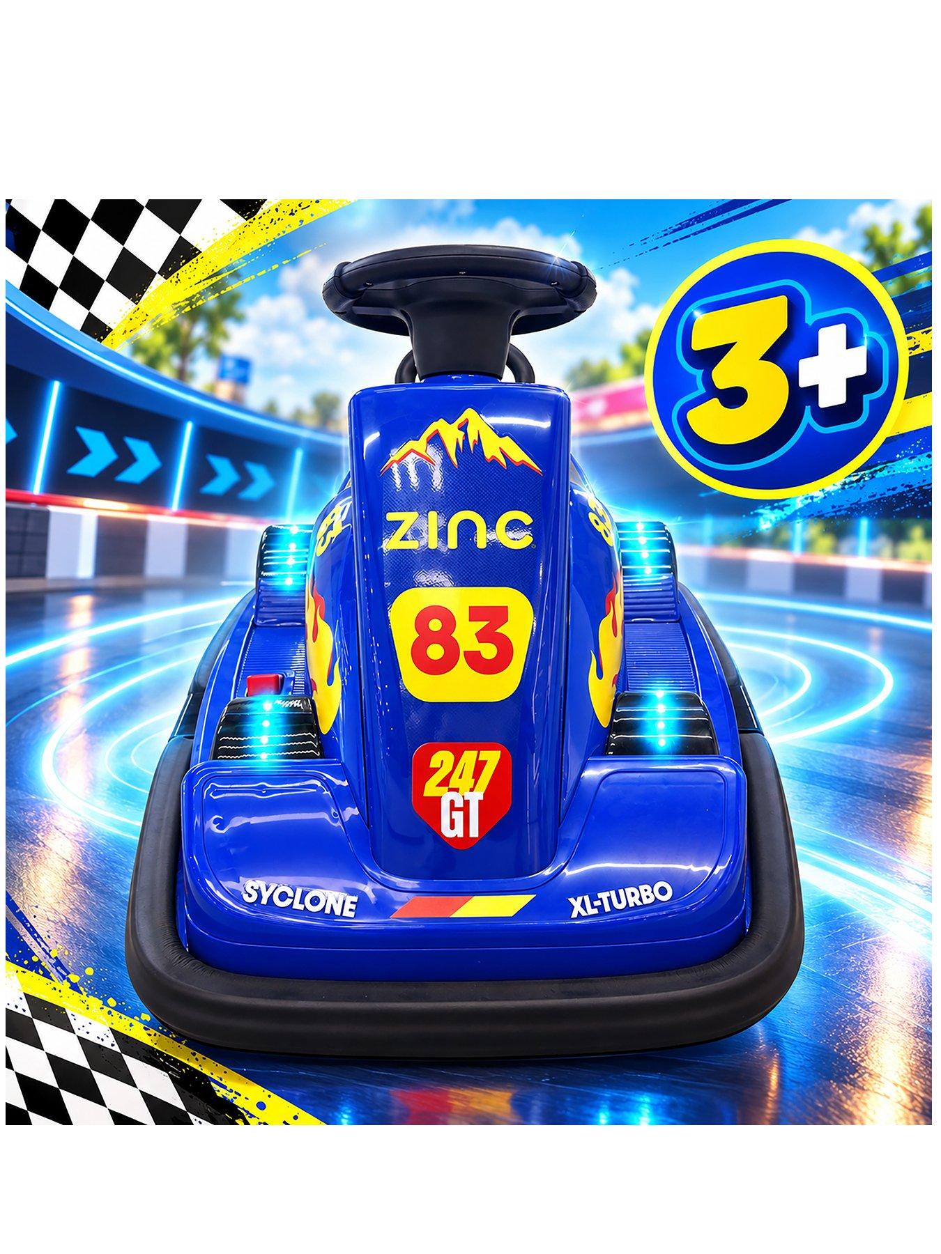 Image 1 of 7 of Zinc Electric Light Up Bumper Kart