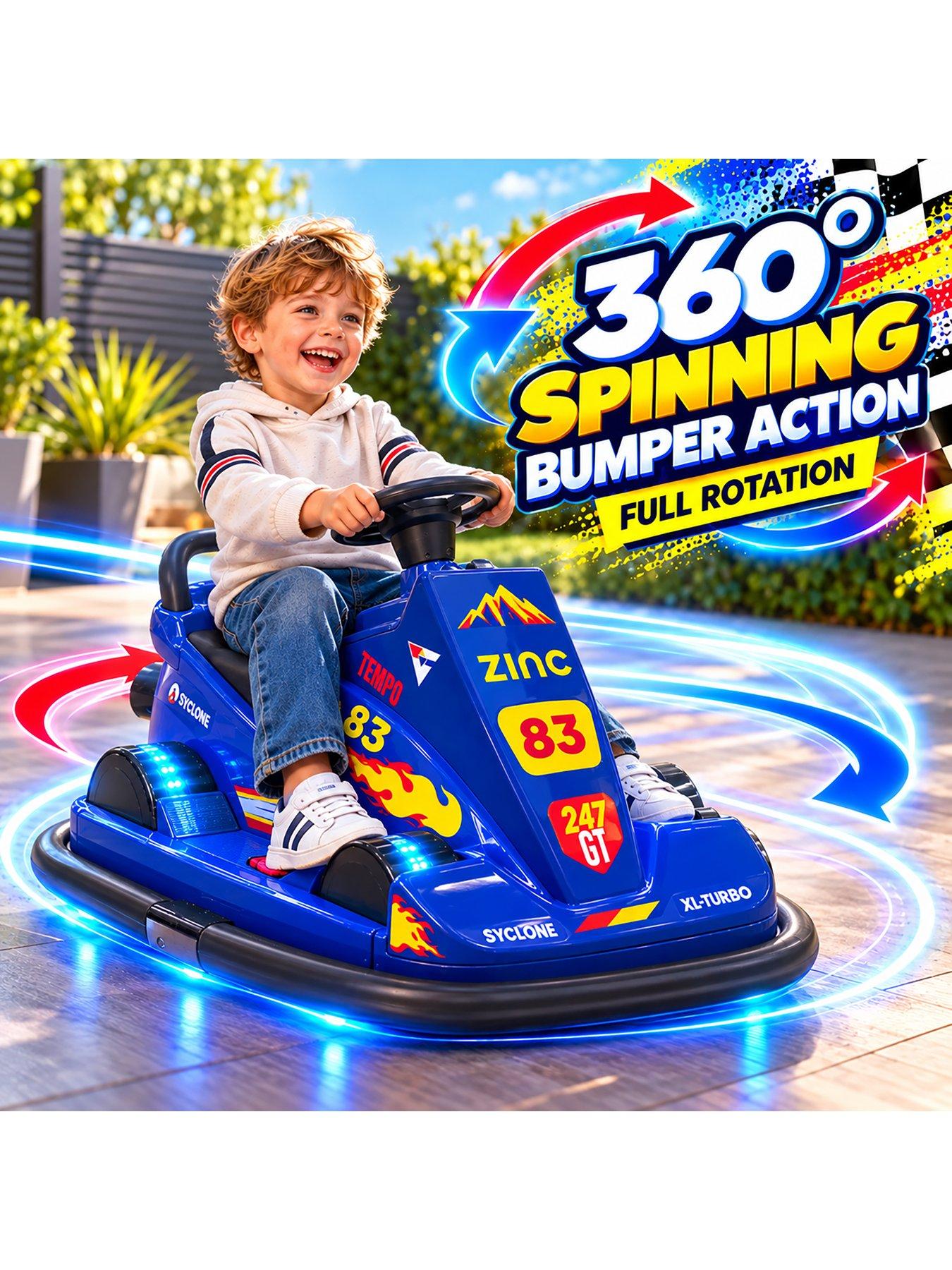 Image 2 of 7 of Zinc Electric Light Up Bumper Kart