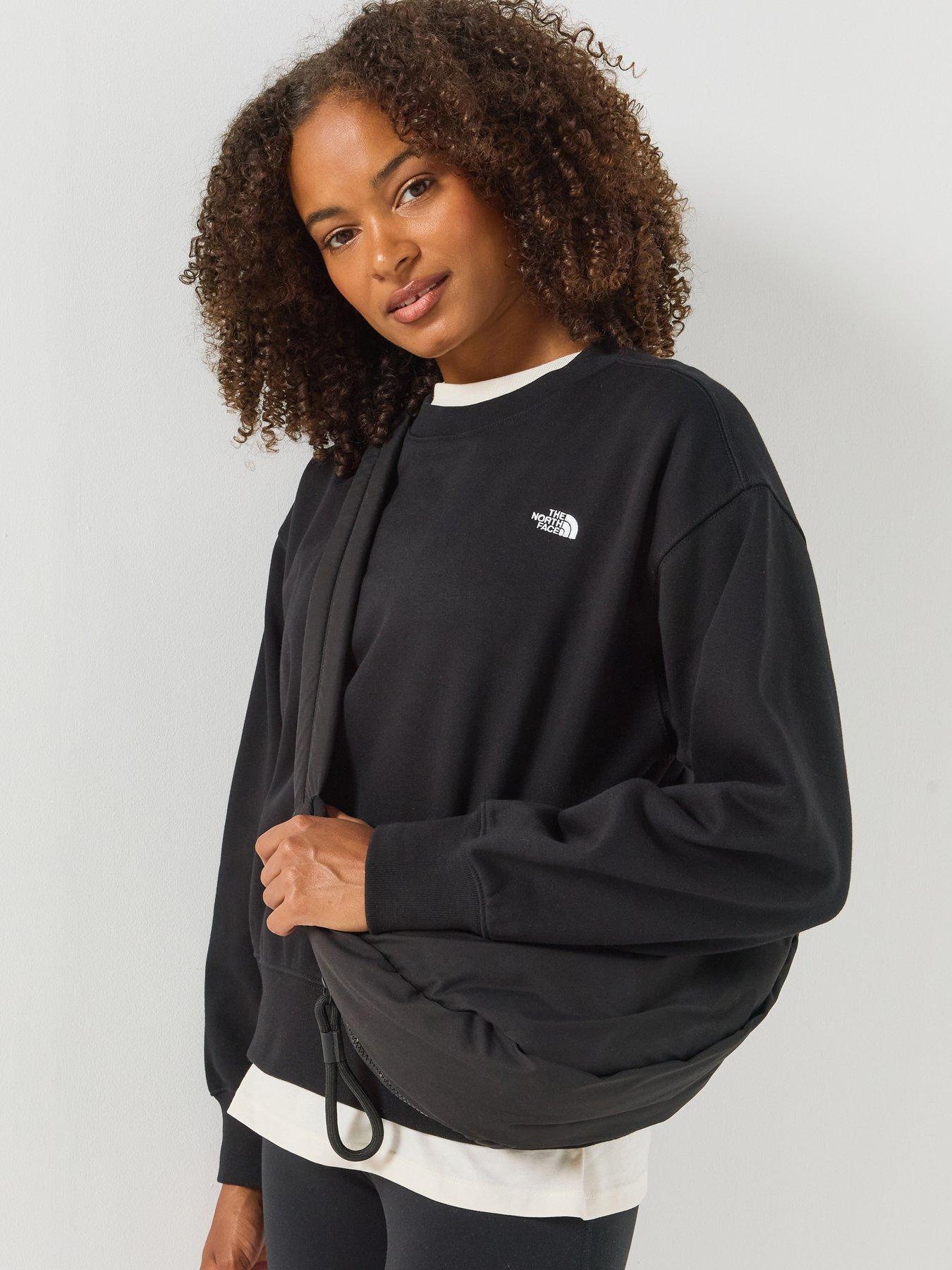 The North Face Women’s TNF™ Essential Simple Dome Boxy Oversized Sweatshirt - TNF Black