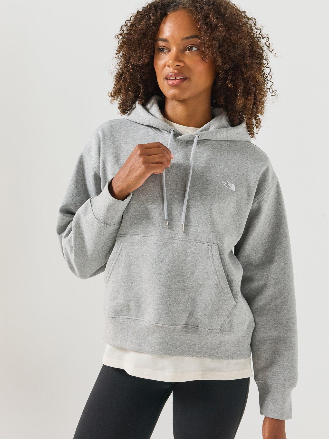 The North Face Women’s TNF™ Essential Simple Dome Boxy Oversized Hoodie - TNF Pale Grey Heather