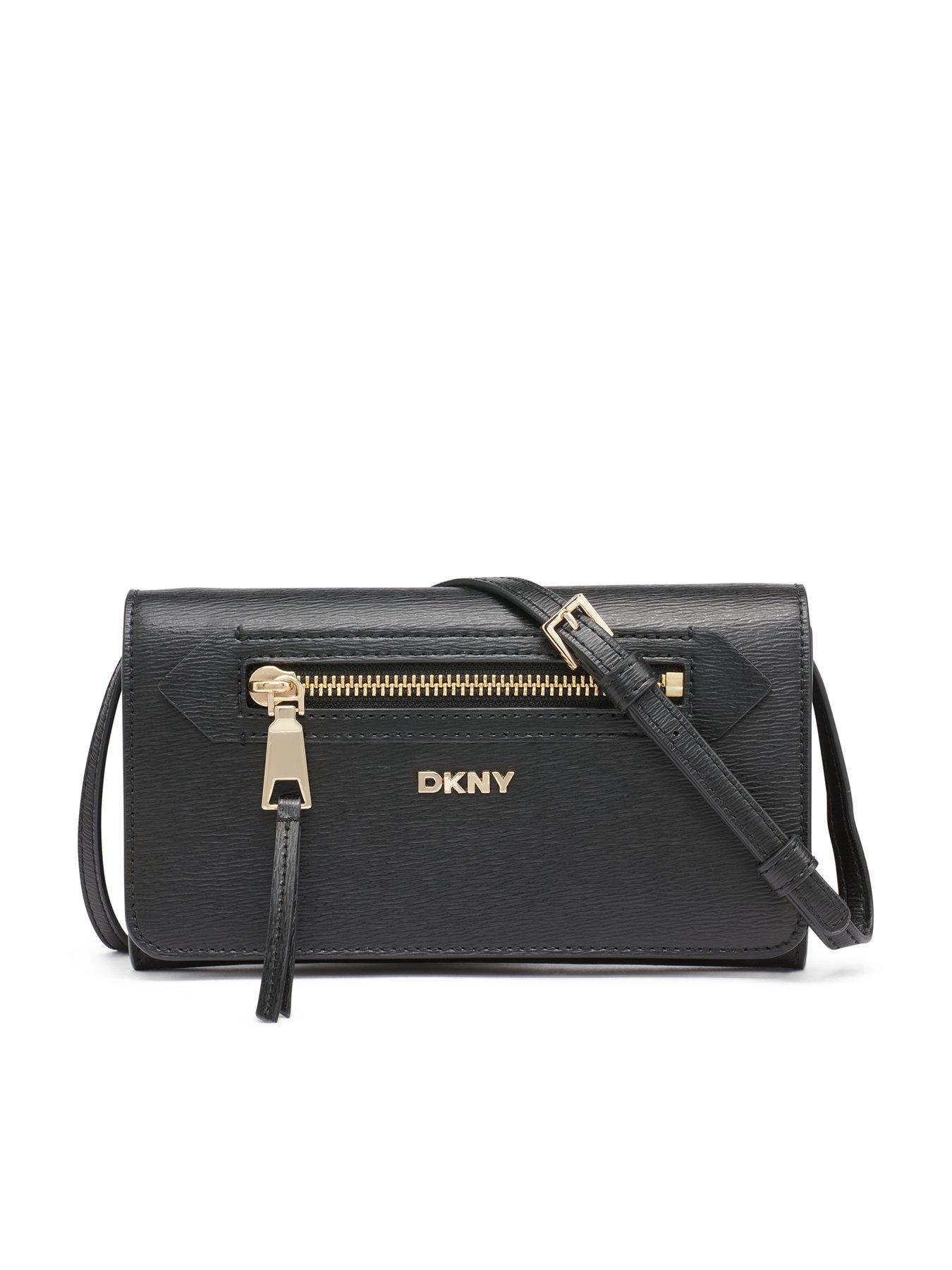 DKNY Bryant Ave Wallet Crossbody Bag - Black