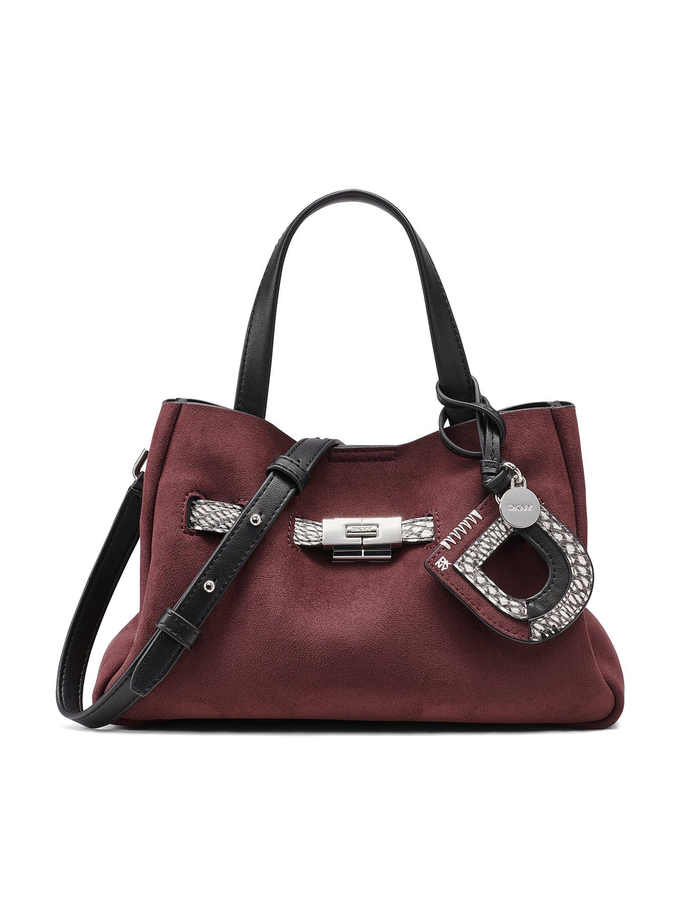 DKNY Bryar Small Satchel Bag - Red