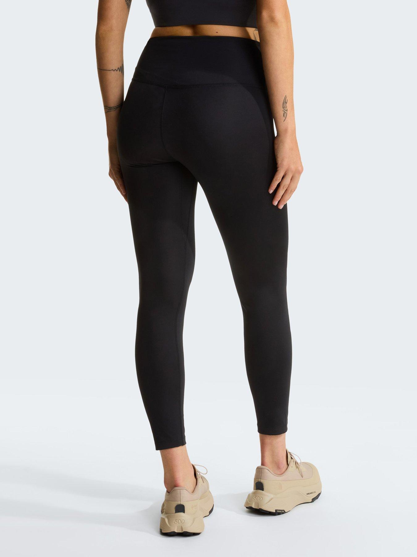 Image 2 of 3 of The North Face Womens Flex 25nch Graphic Tights - Black