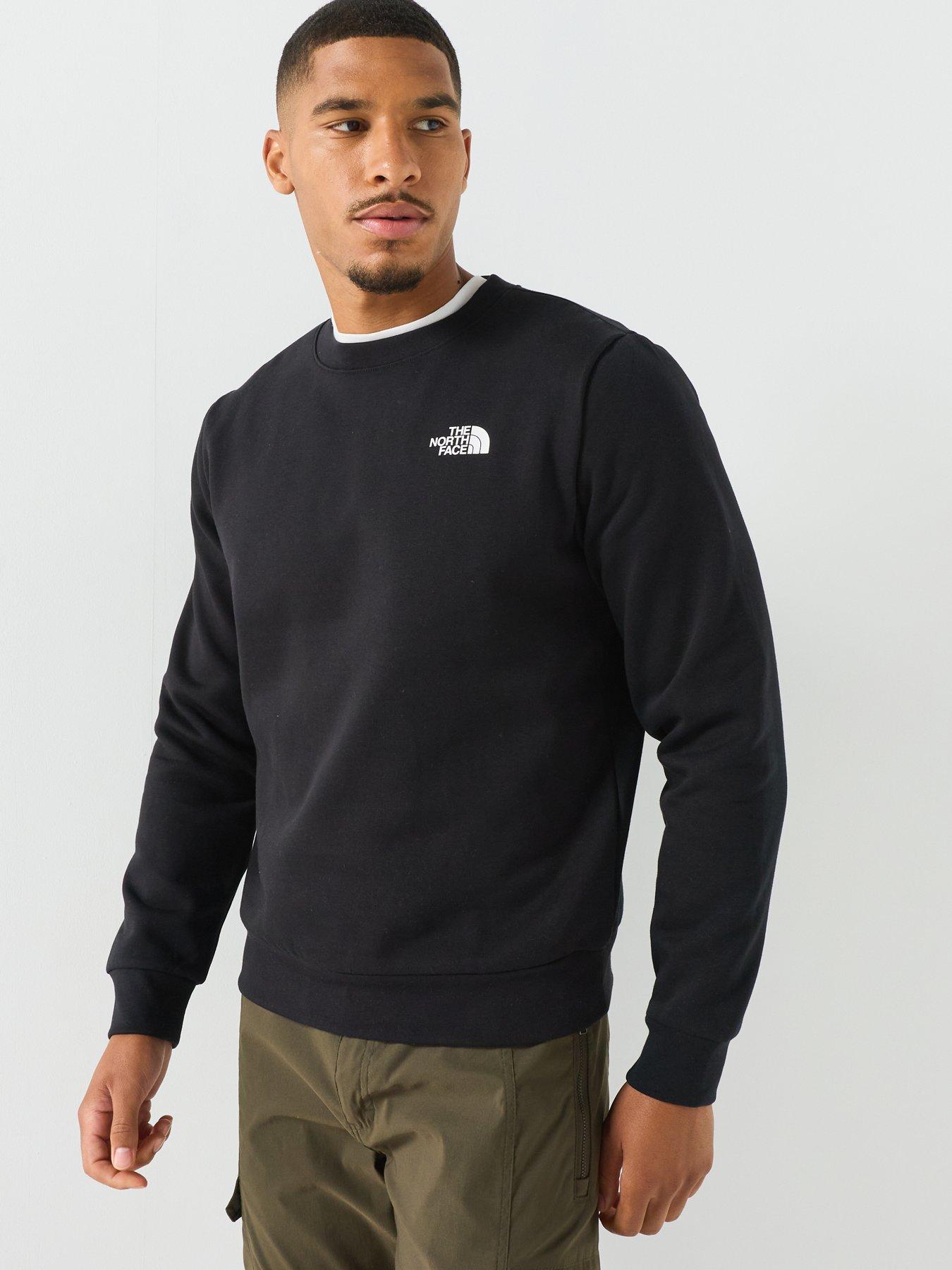 Image 6 of 6 of The North Face Mens Evolution Box Crew Sweat - Black
