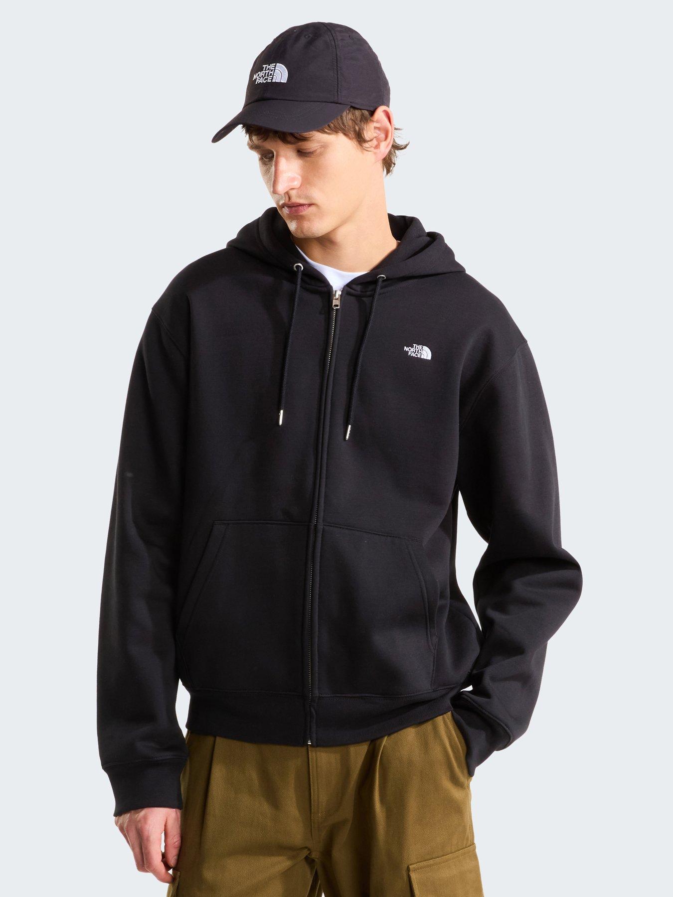 The North Face Men’s TNF™ Essential Simple Dome Relaxed Full-Zip Hoodie - Black