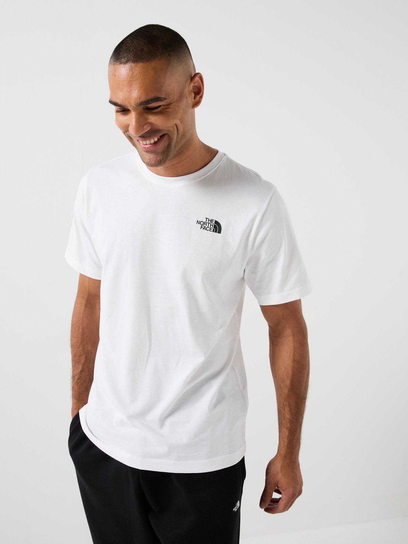 Image 2 of 6 of The North Face Mens Box NSE Celebration Graphic T-Shirt - White
