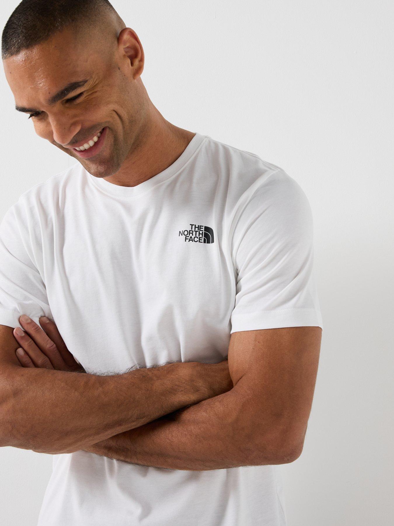 Image 5 of 6 of The North Face Mens Box NSE Celebration Graphic T-Shirt - White