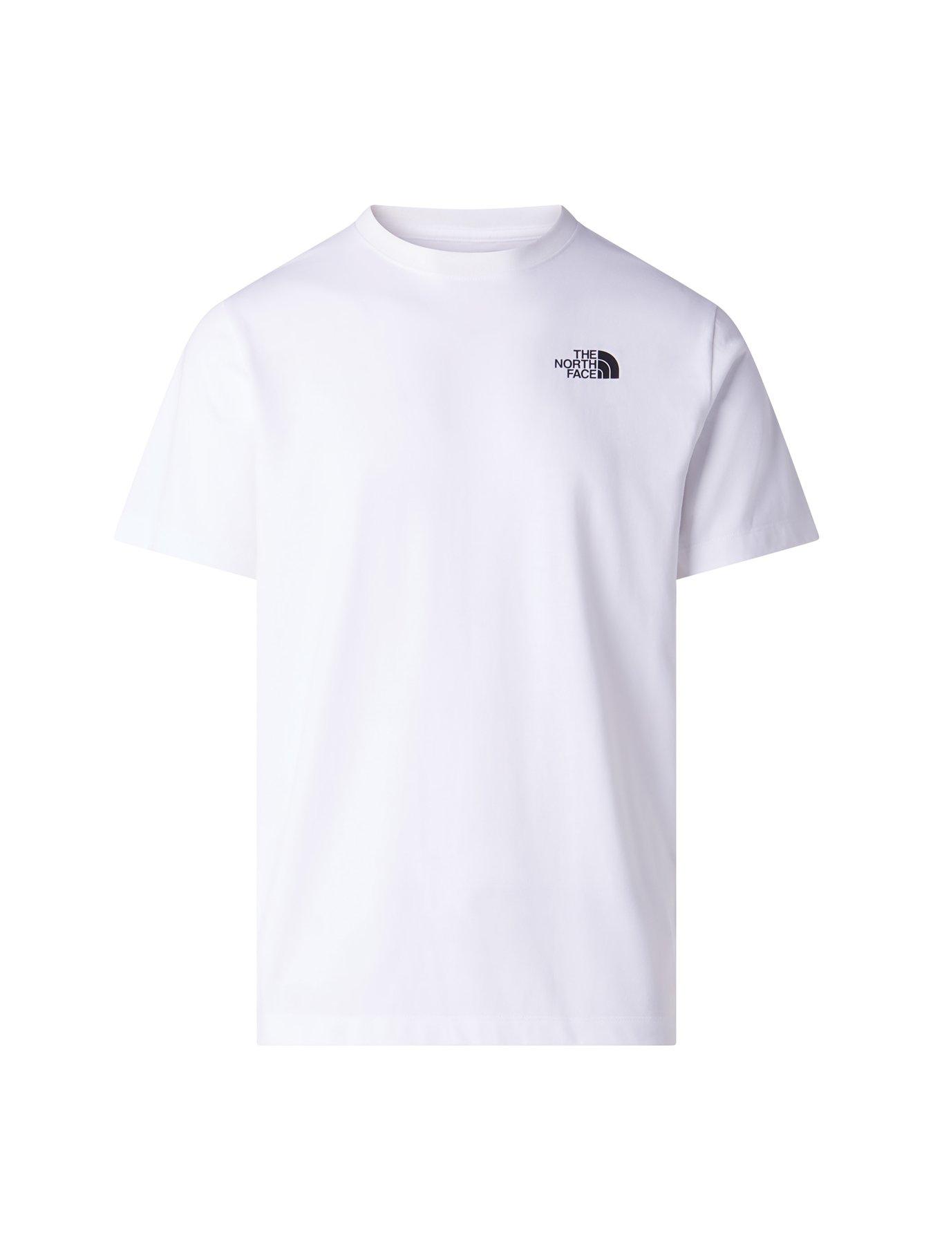 Image 6 of 6 of The North Face Mens Box NSE Celebration Graphic T-Shirt - White
