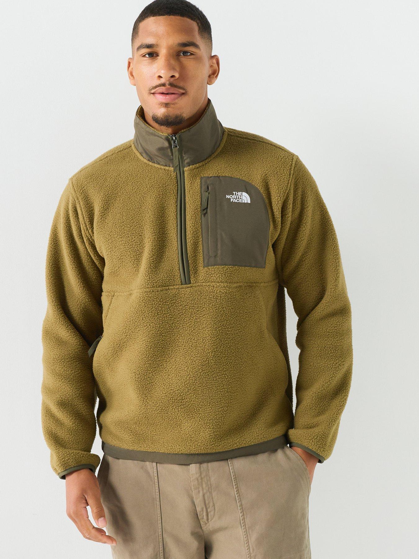 The North Face Mens Yumiori Off Peak 1/2 Zip Fleece - Green