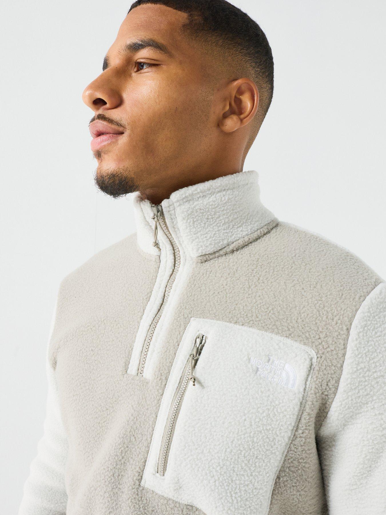 Image 5 of 6 of The North Face Mens Yumiori 1/4 Zip Fleece - Beige