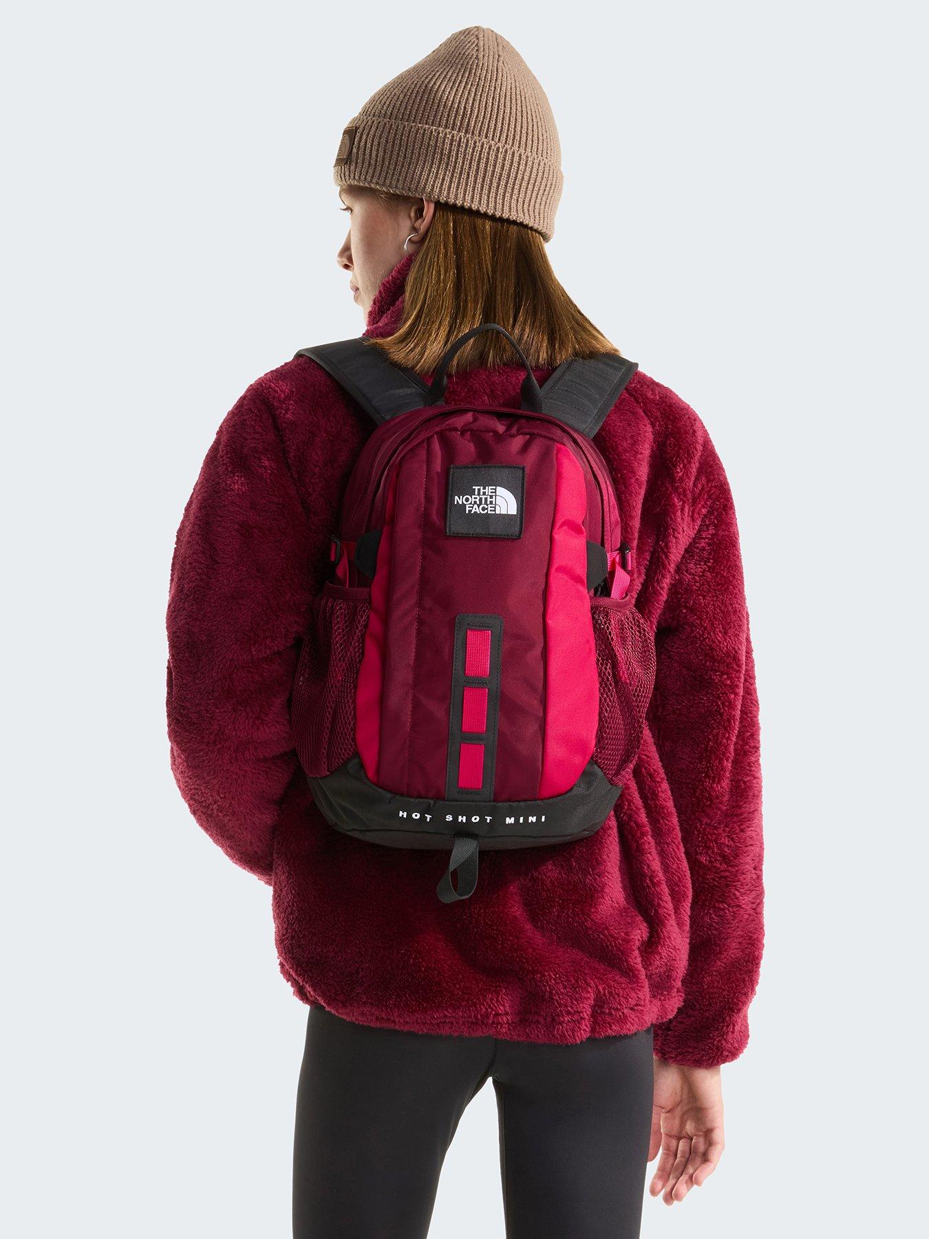 Image 1 of 6 of The North Face Womens Hot Shot Mini Backpack - Burgundy