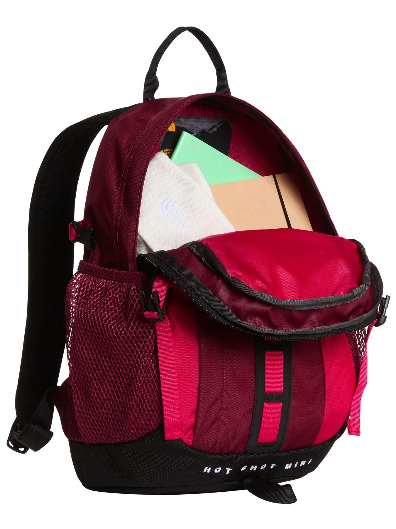 Image 4 of 6 of The North Face Womens Hot Shot Mini Backpack - Burgundy
